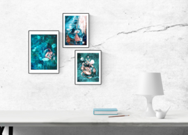 Deep sea despair - kunstprint