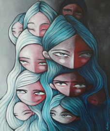 All Aboard | 70 x 60cm | FOR SALE