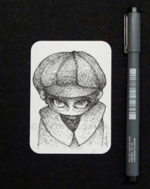 Mini tekening - 6,5 x 9 cm