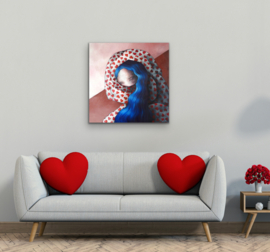 Queen of Hearts | 90x90cm | FOR SALE