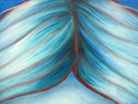 Blue Girl | 30x30cm | FOR SALE