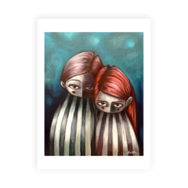 Lovely Couple - art print