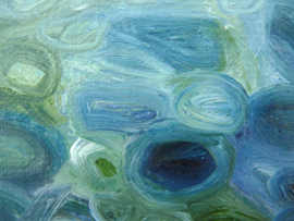 Nebular Fields no.6 | 90x90cm