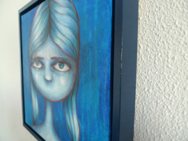 Blue Girl | 30x30cm | FOR SALE