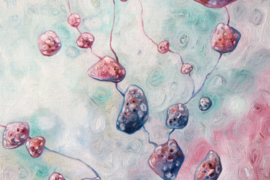 Nebular Fields no.8 | 100x100cm