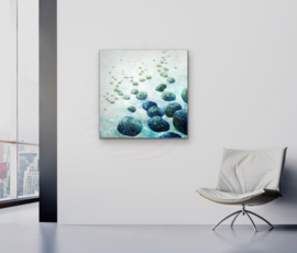 Nebular Fields no.6 | 90x90cm