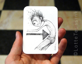 Mini tekening - 6,5 x 9 cm