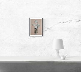 The boy - art print