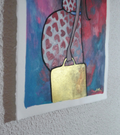 The Golden Suitcase | 38x28cm | FOR SALE