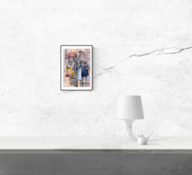 Mrs Bartolozzi - art print
