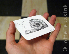 Mini tekening - 6,5 x 9 cm