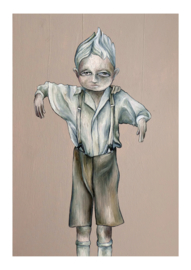 The boy - art print