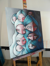 All Aboard | 70 x 60cm | TE KOOP