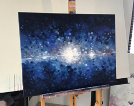 Nebular Fields no.7 | 80x60cm