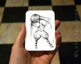 Mini tekening - 6,5 x 9 cm