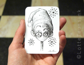 Mini tekening - 6,5 x 9 cm