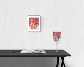 Flower girl - art print