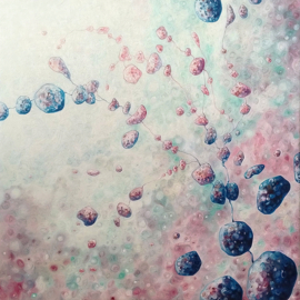 Nebular Fields no.8 | 100x100cm