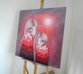 Sisters | 100x100cm | FOR SALE