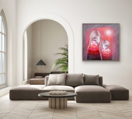 Sisters | 100x100cm | FOR SALE