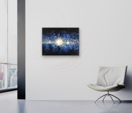 Nebular Fields no.7 | 80x60cm