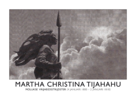 Poster Martha Christina  liggend | ingelijst