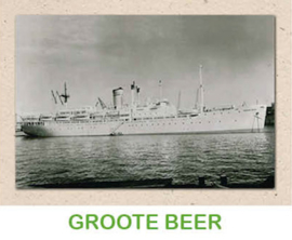 Dubbele kaart 'Transportschip Grote Beer'