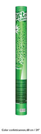 Confetti shooter groen 60 cm (green-66300E)