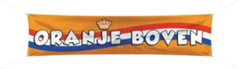 Banner / spandoek Oranje Boven -  180 x 40 cm (30687F)