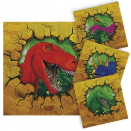 Servetten Dinosaurus (61852F)