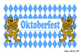 Vlag Oktoberfest -  90 x 150 cm (62373E)