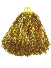 Pom pom cheerleader goud