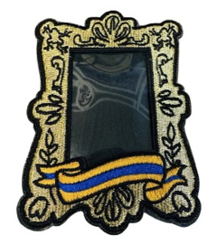 Embleem / applicatie LAMPEGAT Fotolijst - 7,5 x 10 cm