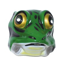 Masker kikker - volwassen maat - plastic