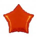 Folie Ster 18" - Orange / Oranje