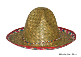 Mexicaanse hoed - sombrero (62116E)