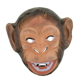 Masker aap - volwassen maat - plastic