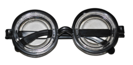 Nerd bril met jampot glazen (60011E)