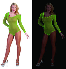 Visnet bodysuit neon Groen (59345E)