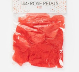 Rozenblaadjes Rood / Rose petals Red 144 stuks