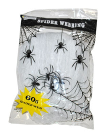 Spinnenweb wit 56 gram
