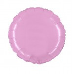 Folie Rond 18" - Baby Roze / Pink