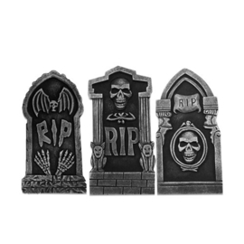 Grafsteen 41 cm RIP - 3 stuks