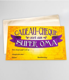 Cadeau-cheque SUPER OMA (04PD)