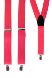 Bretel Neon Roze 3,5 cm breed (10047P)