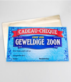Cadeau-cheque GEWELDIGE ZOON (07PD)