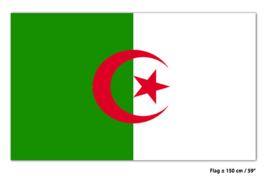 Vlag Algerije - 90 x 150 cm (62405E)