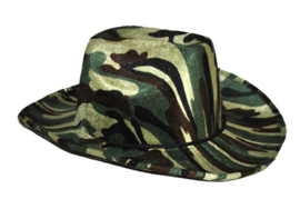 Leger cowboyhoed camouflage (51079E)