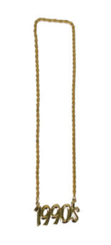 Gouden ketting 1990's (53477E)