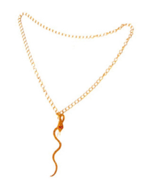 Gouden ketting Slang (53415E)